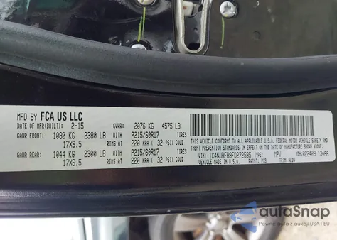 2015 Jeep Patriot High Altitude Edition from USA, damaged, VIN 1C4NJRFB9FD272595